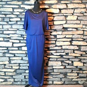 NWT navy blue maxi dress
